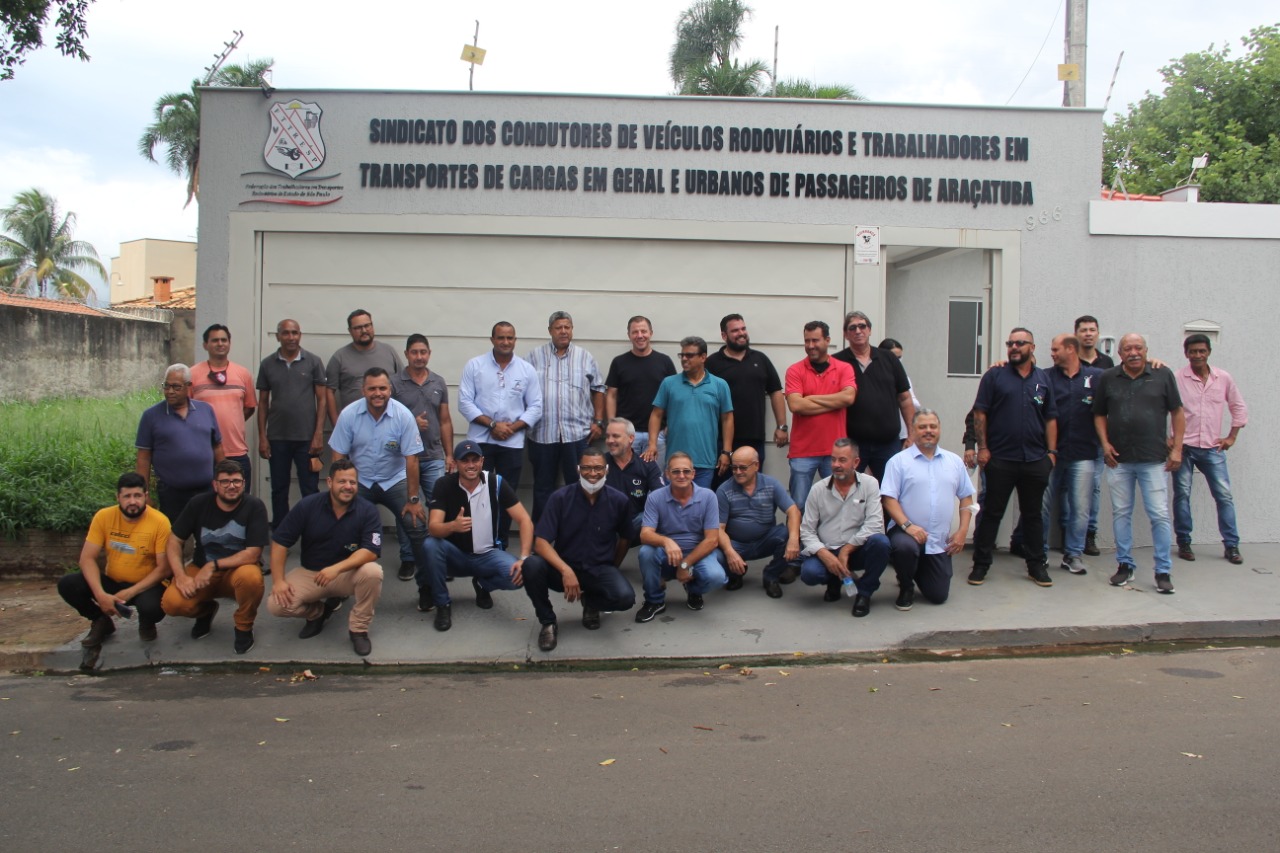 O presidente do Sindicato dos Motoristas de Jales e Região, José Roberto Duarte da Silveira, no programa que discutiu os problemas dos caminhoneiros
